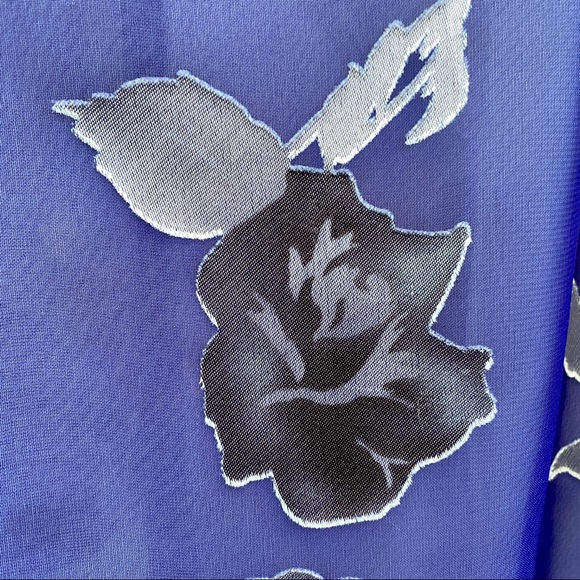 VERA WANG Lined sleeveless top, flowy floral,Women’s Medium, excellent condition - Picture 6 of 10